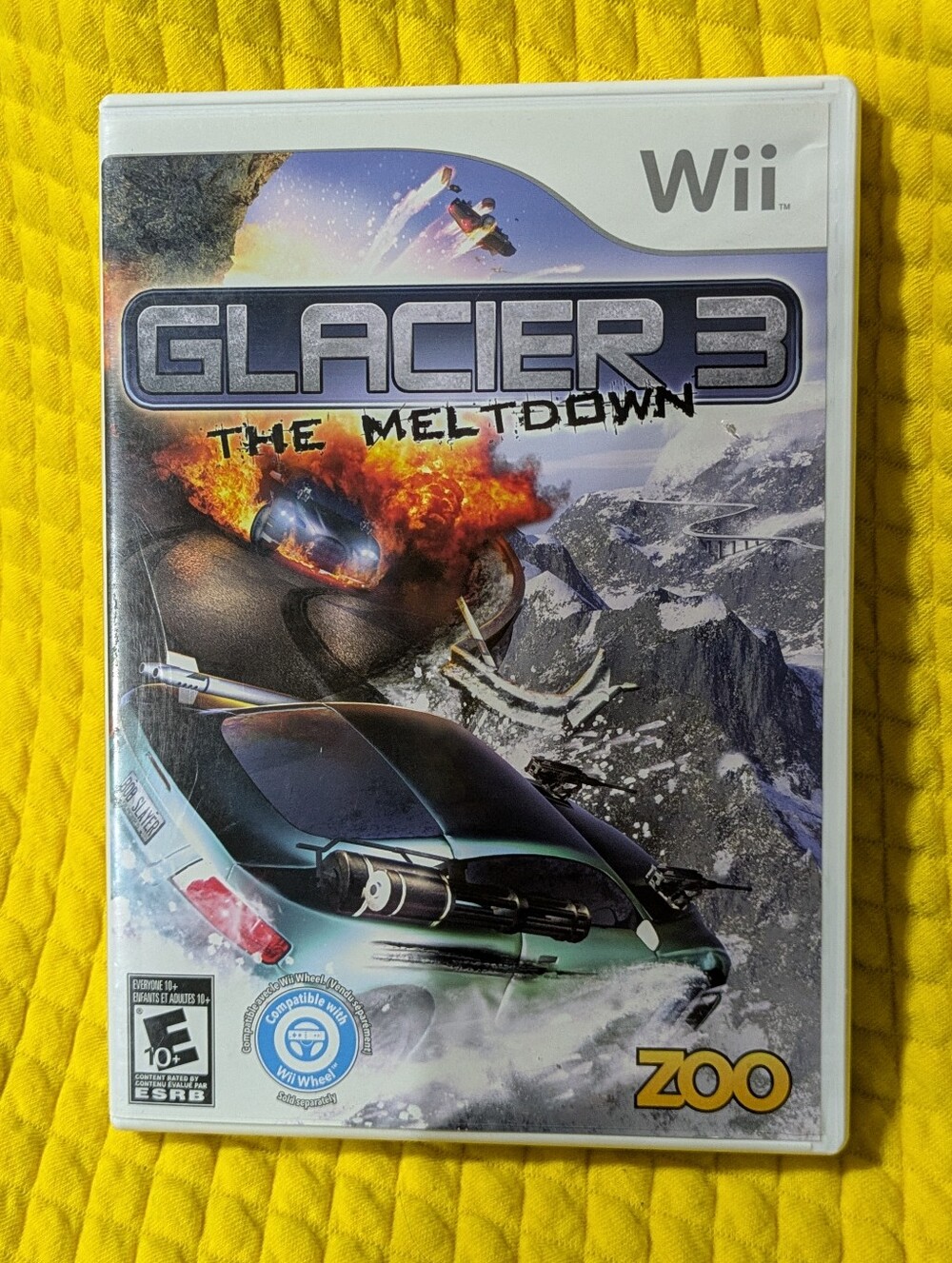 GLACIER The Meltdown 🔥 Nintendo WII 👉CIB | NM